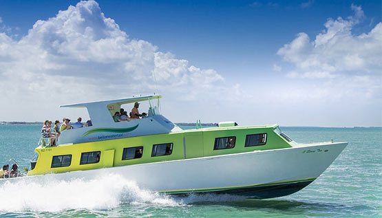 Water Taxi to Ambergris Caye, Belize